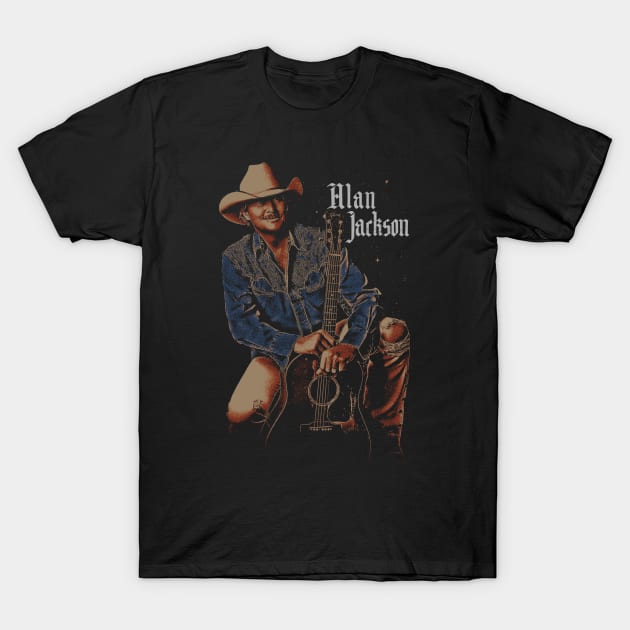 Alan Jackson T-Shirt by GGARM